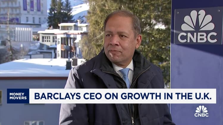 Barclays CEO: Both the UK and Europe can use growth via 'unleashing' animal spirits