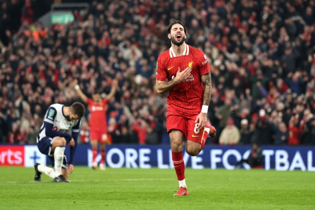 Liverpool v Tottenham Hotspur - Carabao Cup Semi Final Second Leg