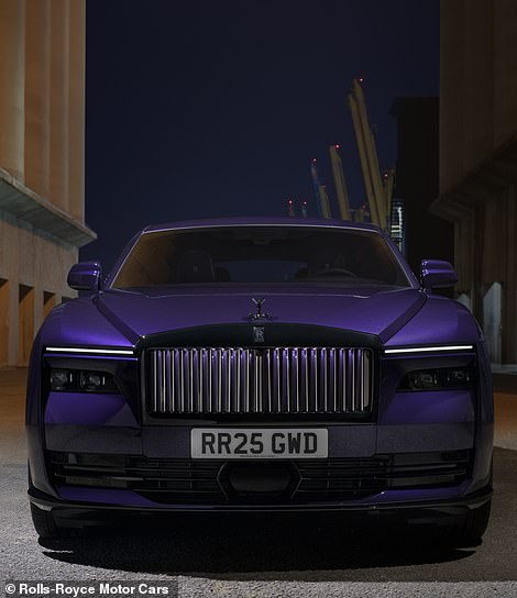 It's not just the look of the new Rolls-Royce Spectre Black Badge that's menacing - so are the dimensions