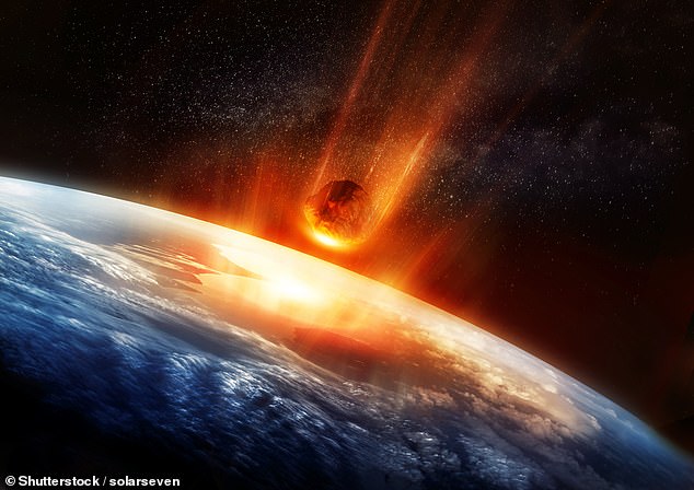 NASA has warned that the probability of the 'City Killer' asteroid 2024 YR4 hitting Earth is now 2.4 per cent, or a one in 43 per cent chance (stock image)