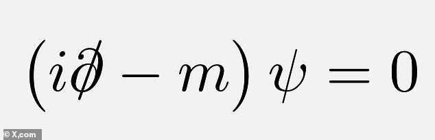 The result baffled the scientific community, adding a new mystery as no one knew what it was or its purpose. But the negatively charged electron made the solution so simple and elegant that Dirac knew it was true