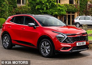 The Kia Sportage amassed almost 47,200 registrations last year