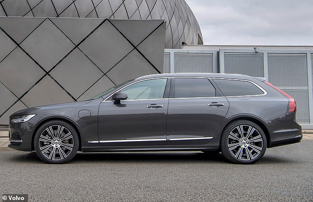 The V90 plug-in hybrid is available in the UK currently