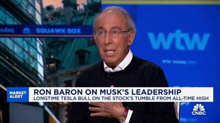 Ron Baron on Elon Musk: I'd hope that he would be 'a little less visible'