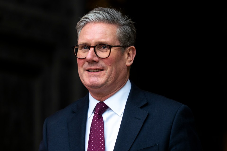 Portrait of Prime Minister Sir Keir Starmer.