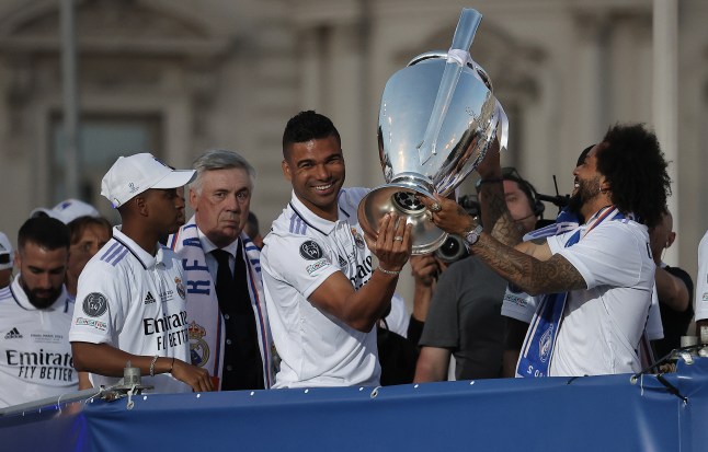 Real Madrid celebrate 14th Champions League win