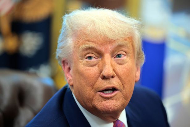 Donald Trump pictured