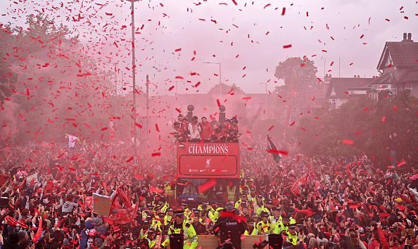 Liverpool Premier League Trophy Parade