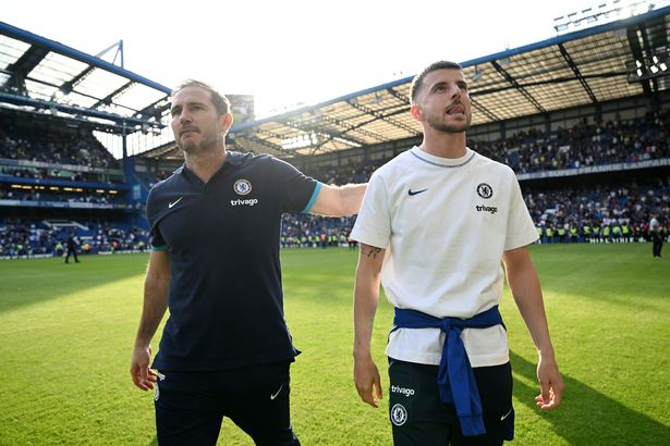 Frank Lampard and Mason Mount