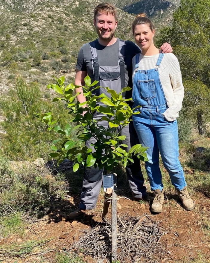We ditched UK for Spain, , , Five years ago, mum-of-one Katie Smith and husband Danny, 37, ditched office jobs in the UK and used money theyd save for their wedding to buy a dilapidated two room stone house and 12.5 acres of land in a  popular holiday hotspot.