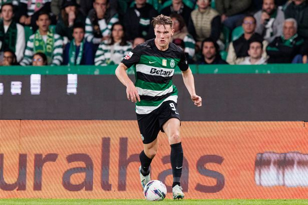Viktor Gyokeres in action for Sporting