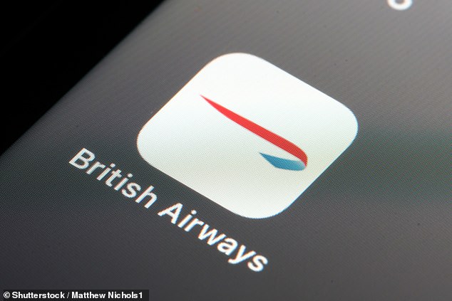 Flying away: Earlier this month, British Airways owner IAG revealed that its operating profits nearly tripled to a forecast-beating €198million in the opening three months of 2025