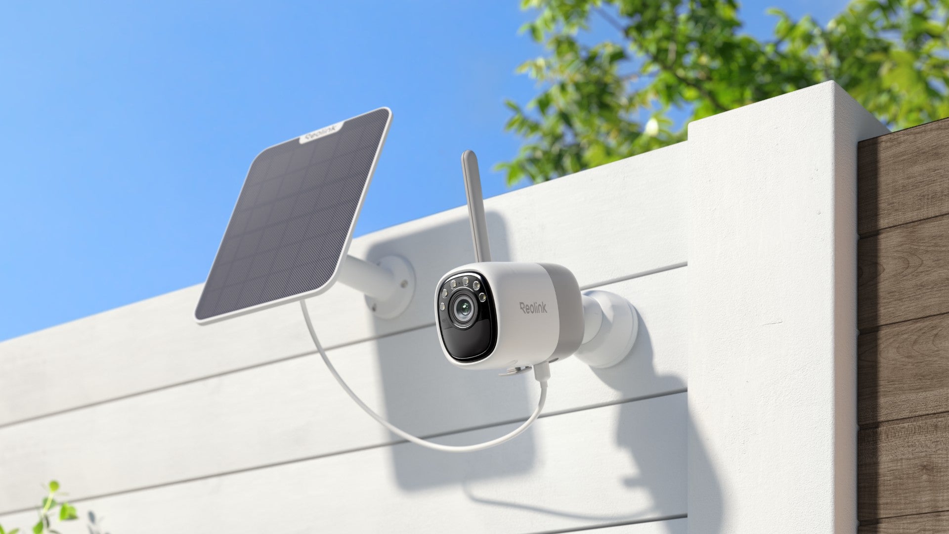 With a solar panel option, you can power the camera with just one hour of direct sun per day