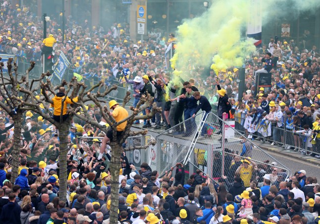Leeds United Championship Celebration Parade
