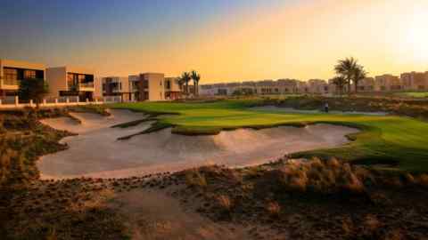 The Trump International Golf Club in Dubai