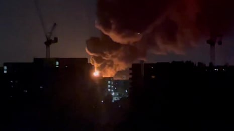 Substation fire in Hayes, London causes widespread outages and Heathrow airport closure – video