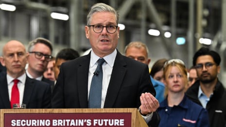 Keir Starmer: UK moving to ‘war-fighting readiness' – video